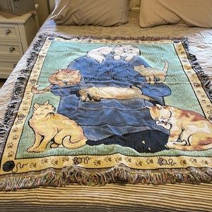 Cat throw! Small blanket